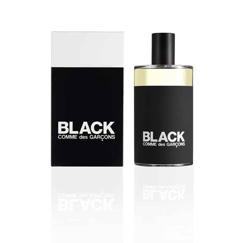 BLACK COMME DES GARCONS BOTTLE AND PACKAGING 2