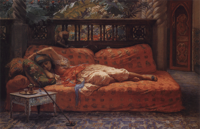 Bridgman,_Frederick_Arthur_-_The_Siesta_(Afternoon_in_Dreams)