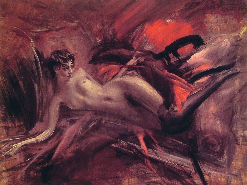 Boldini_-_Reclining_Nude