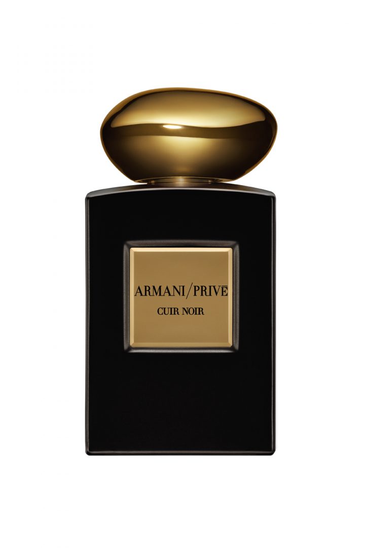 Armani Privé Cuir Noir