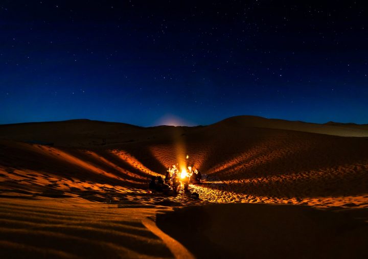 https://www.pexels.com/photo/people-having-bonfire-at-desert-at-night-1703317/