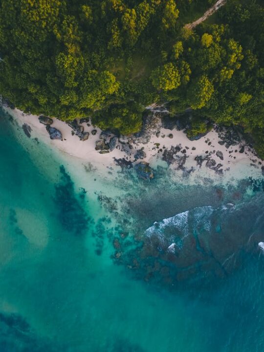 https://www.pexels.com/photo/body-of-water-near-green-mountain-931018/