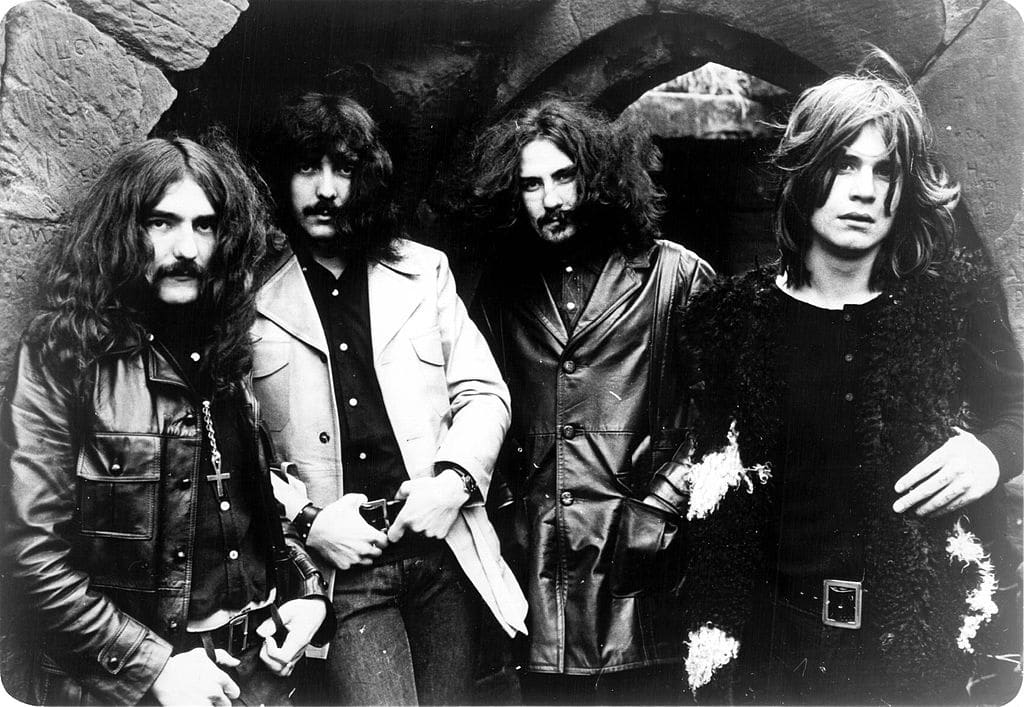 Black Sabbath: Geezer Butler, Tony Iommi, Bill Ward und Ozzy Osbourne, 1970