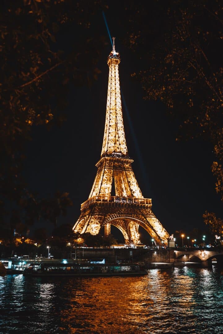 Eiffel Tower by night