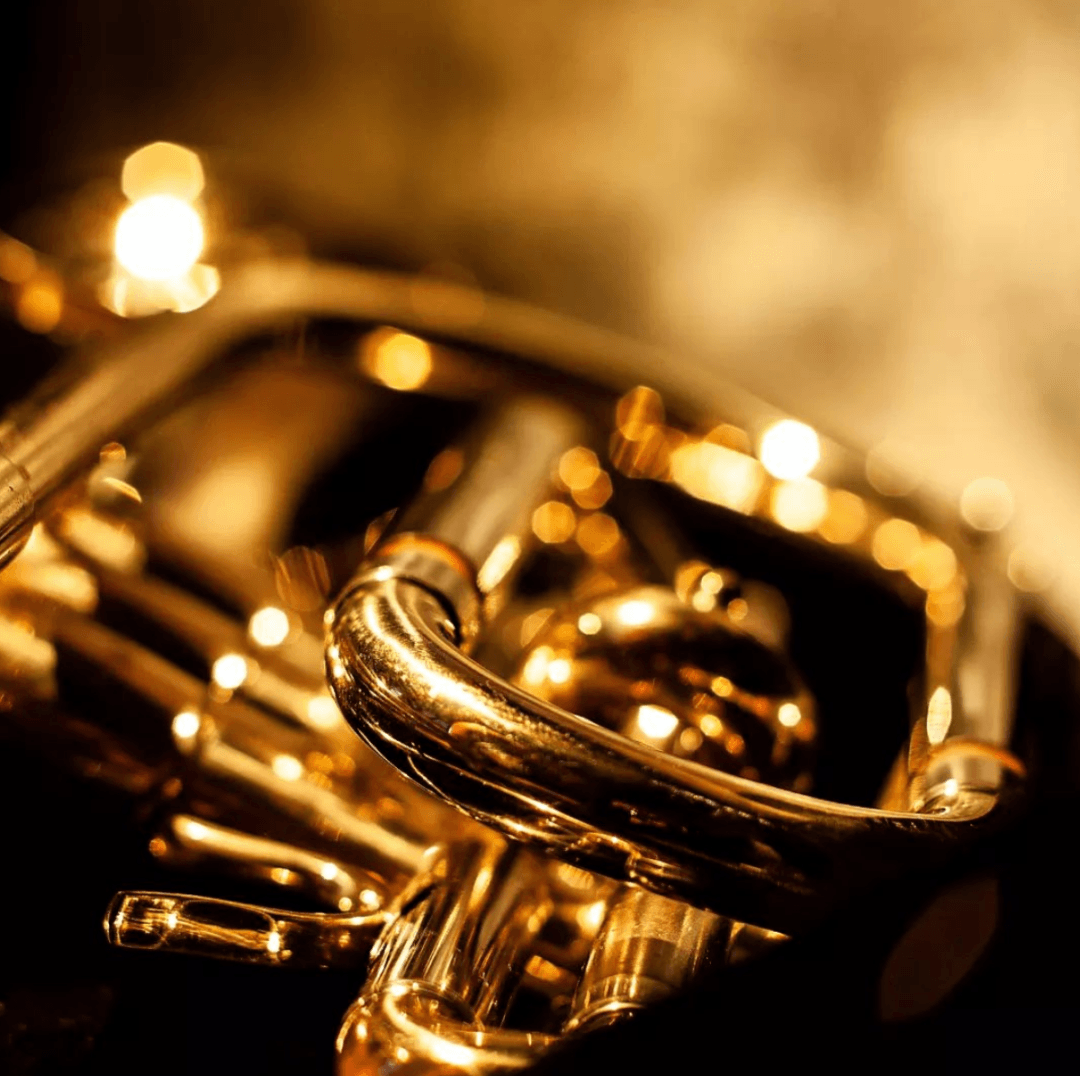 Golden brass instrument