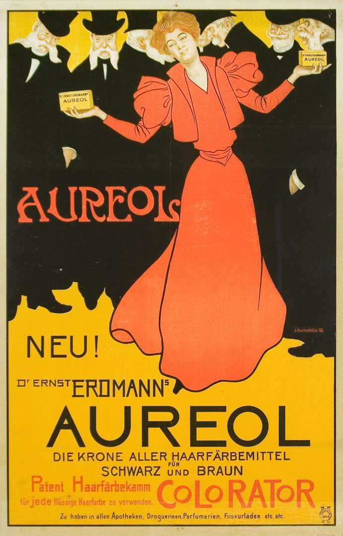 Aureol advertising © J.F. Schwarzlose