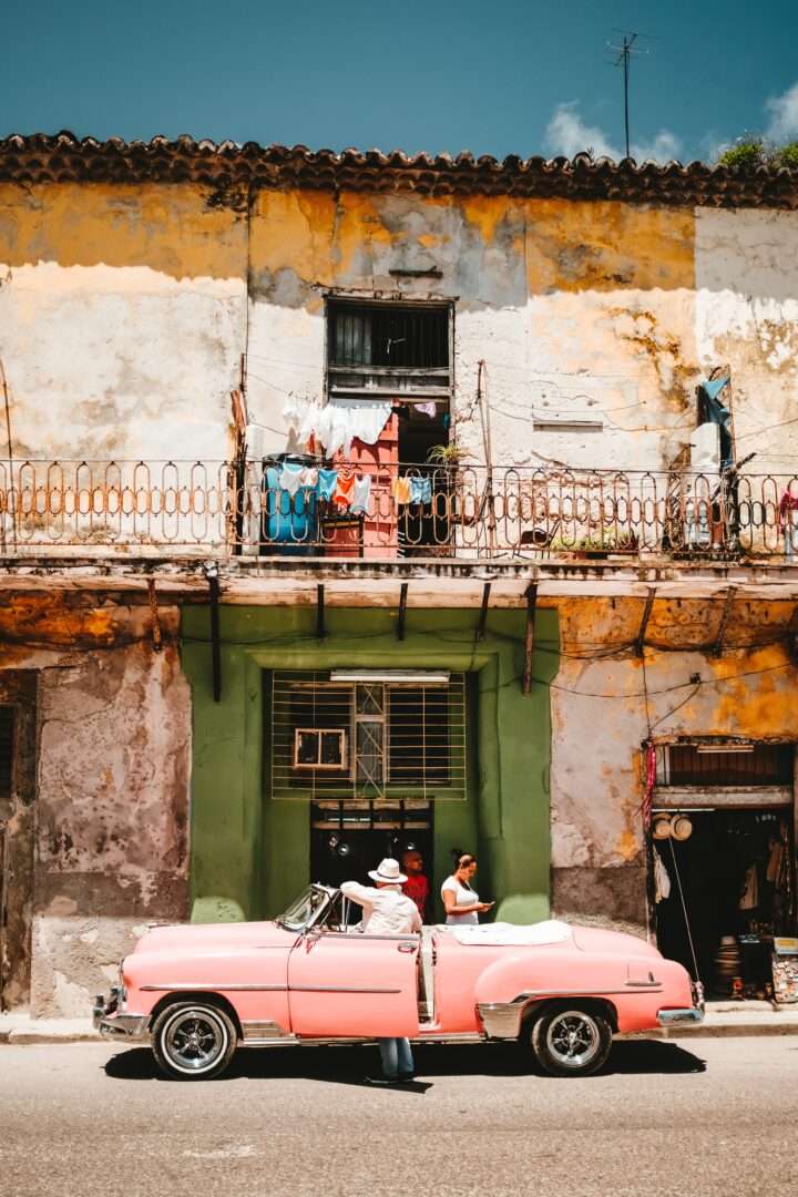Szene in Havanna