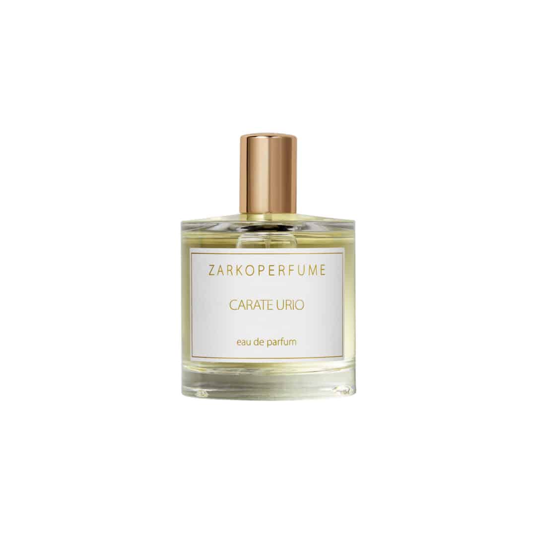 Flakon des Eau de Parfum Carate Urio von Zarkoperfume – ein Duft, inspiriert von der Leichtigkeit und Eleganz des Comer Sees.